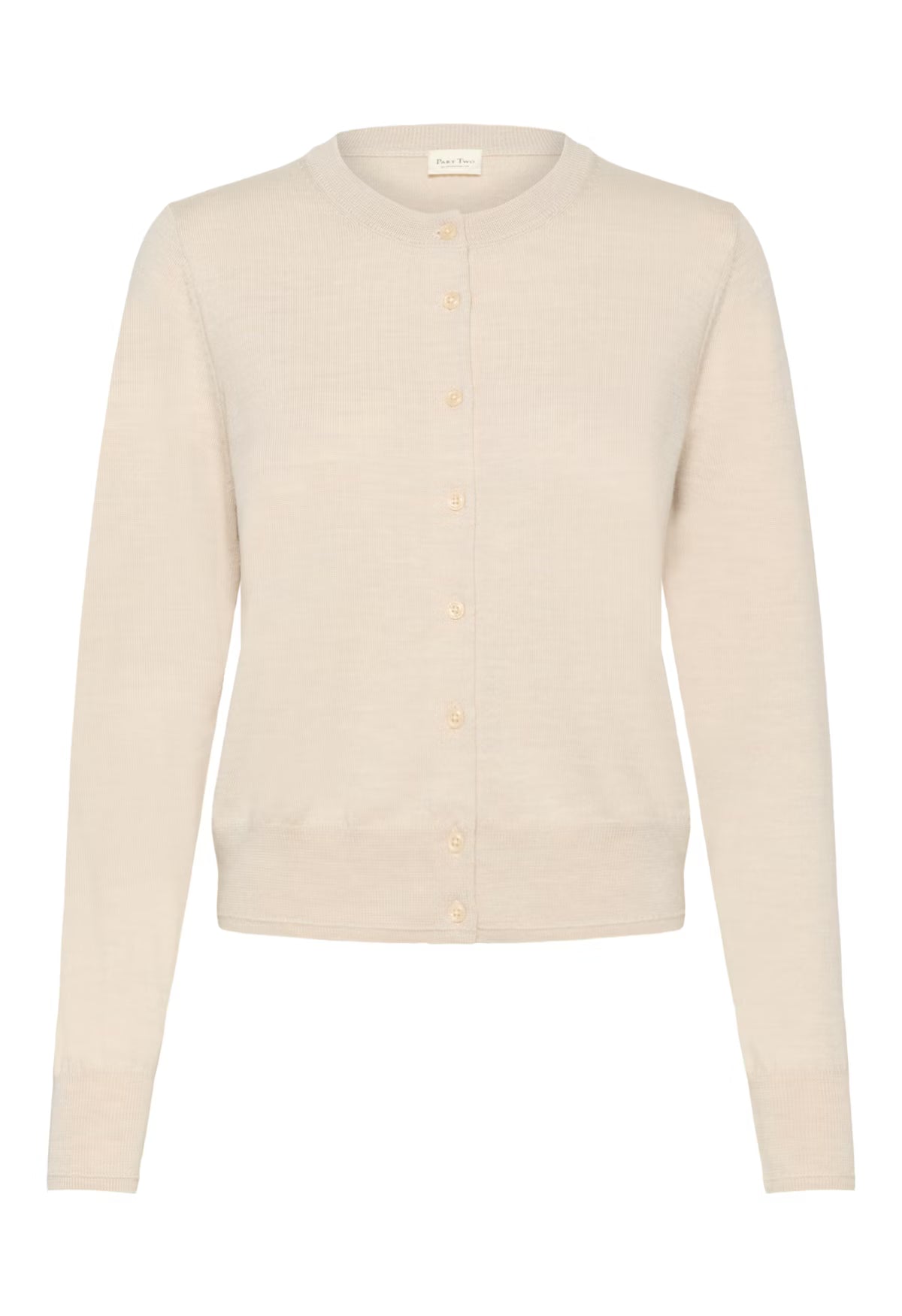 Part Two Noelani Fine Knit Wool Cardigan