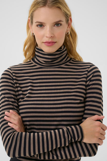 Part Two Efinas Jersey Turtleneck Top