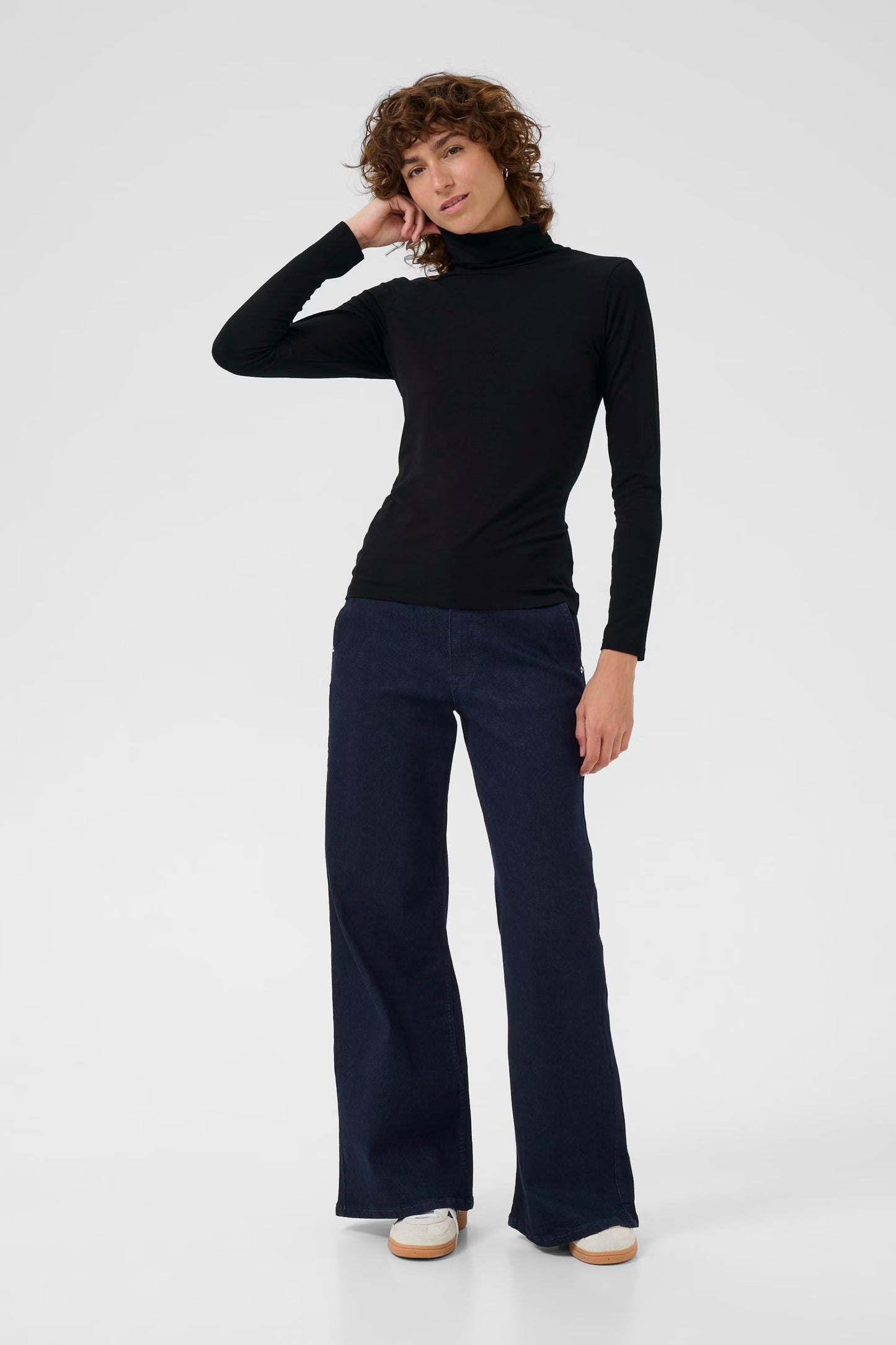 Part Two Efinas Jersey Turtleneck Top