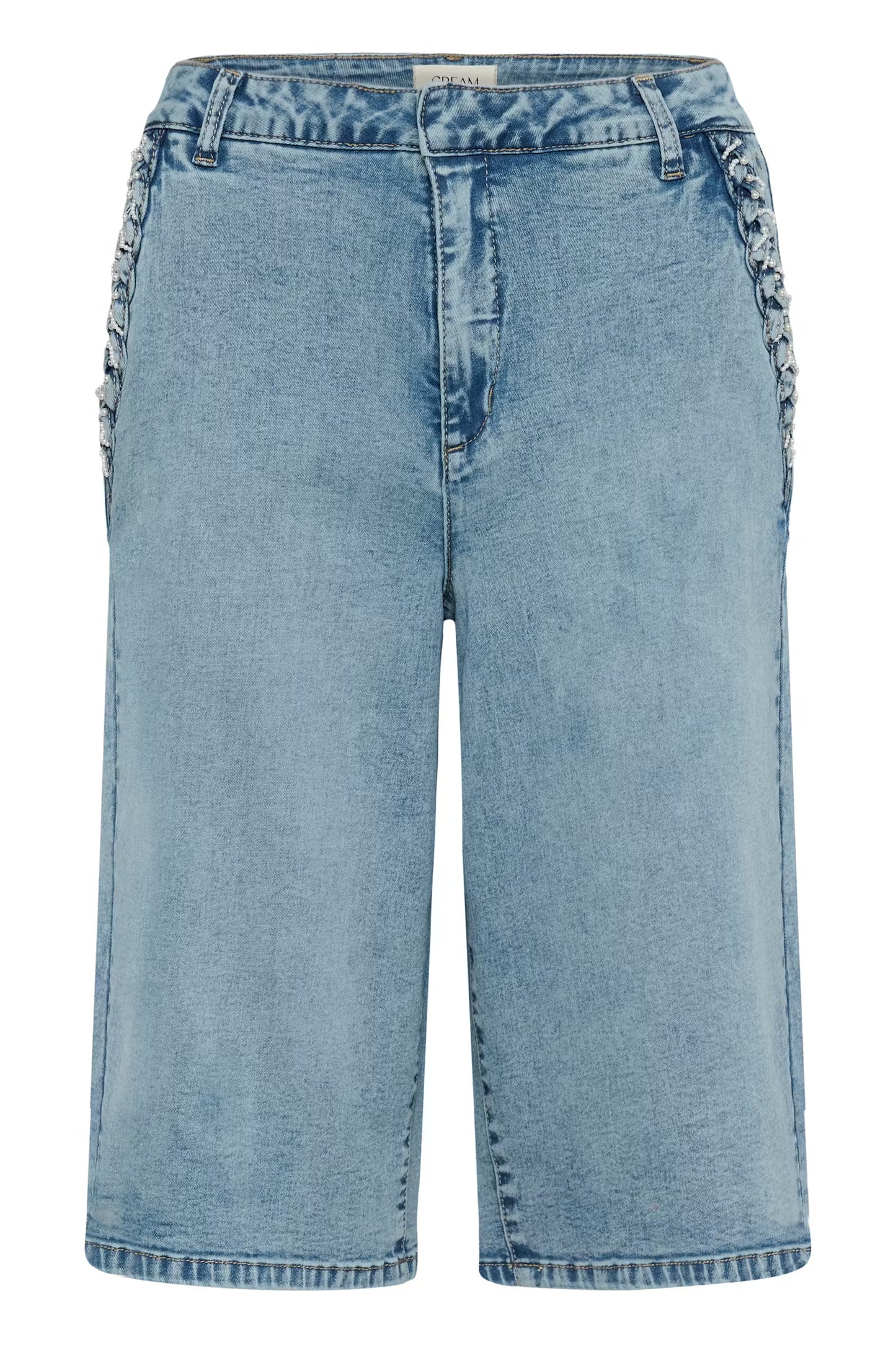 Cream Visti Bermuda Shorts