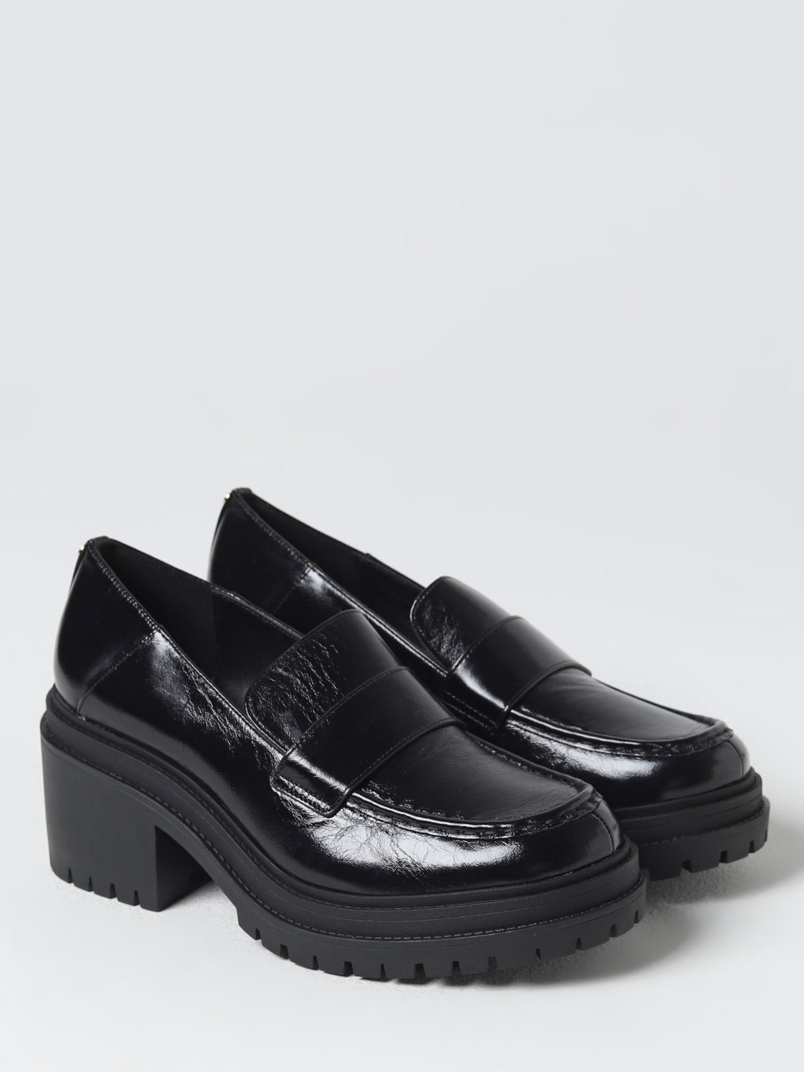 Michael kors deals leather loafers