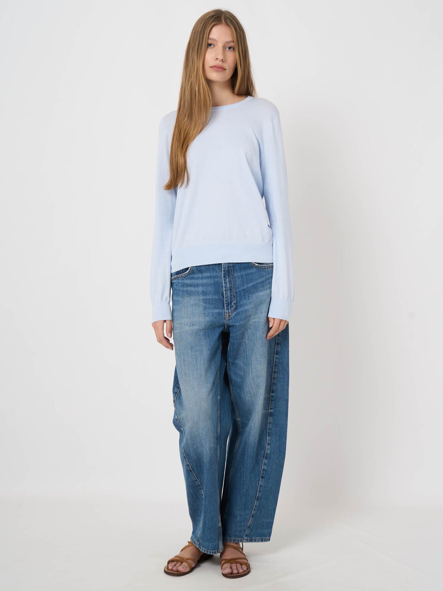 REPEAT Cotton Knit Long Sleeve