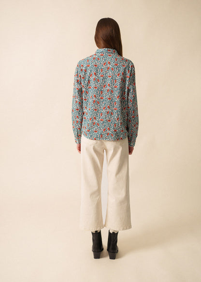 Saint James Fanny Floral Print Blouse