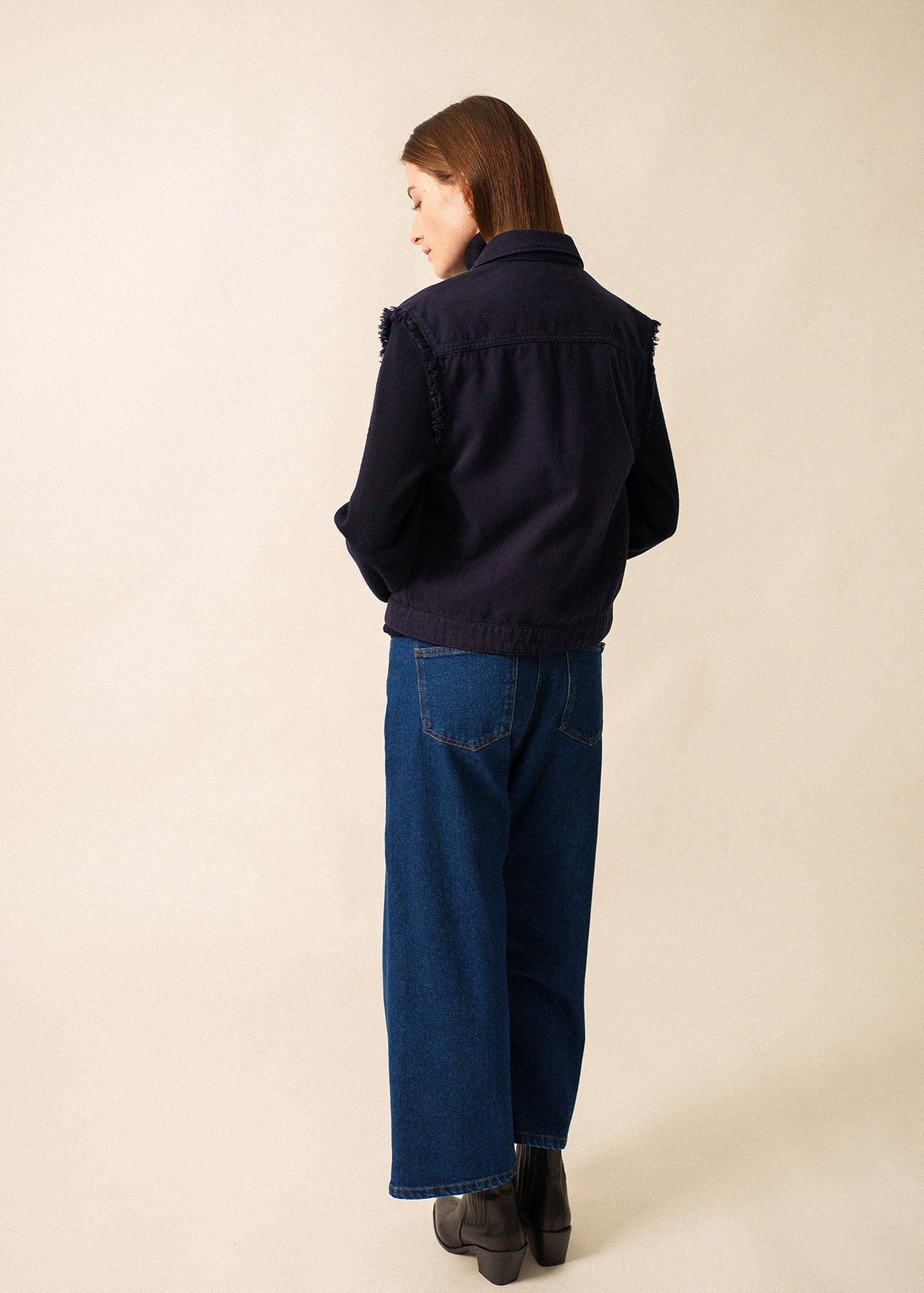 Saint James Ste Ines Fringe Vest