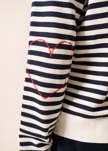 Saint James Nina Stripe Polo Top