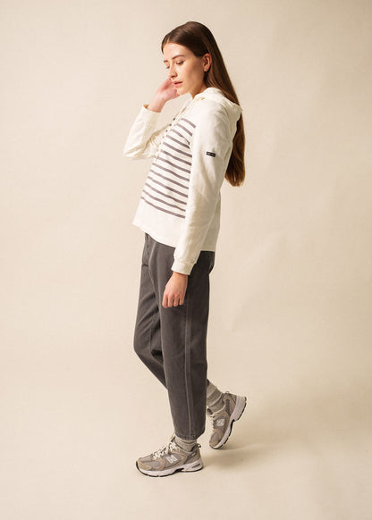 Saint James Norah Stripe Hoodie