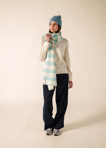 Saint James Foul Carreau Rectangle Scarf