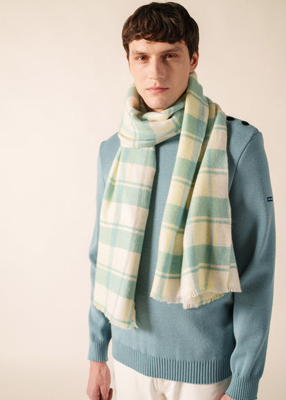Saint James Foul Carreau Rectangle Scarf