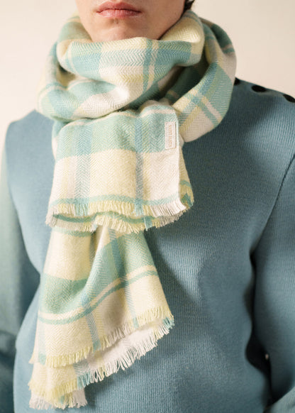 Saint James Foul Carreau Rectangle Scarf