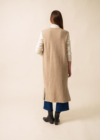 Saint James Geneve Long Wool Vest