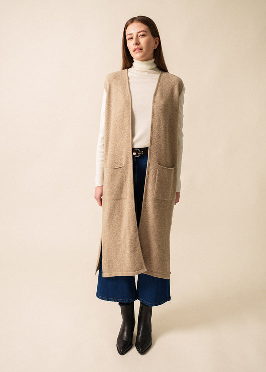 Saint James Geneve Long Wool Vest