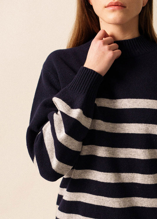 Saint James Lugano Stripe Sweater