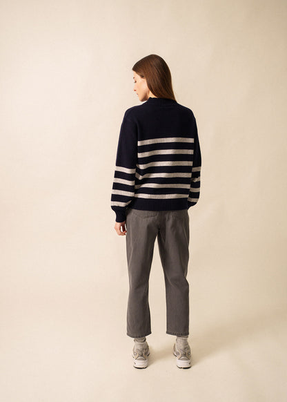 Saint James Lugano Stripe Sweater