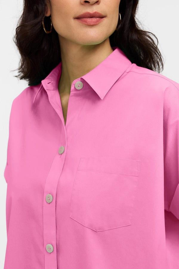 Foxcroft Abigail Cap Sleeve Shirt