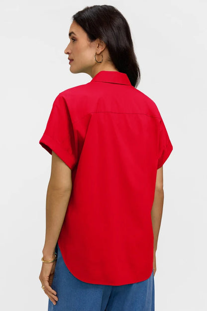 Foxcroft Abigail Cap Sleeve Shirt