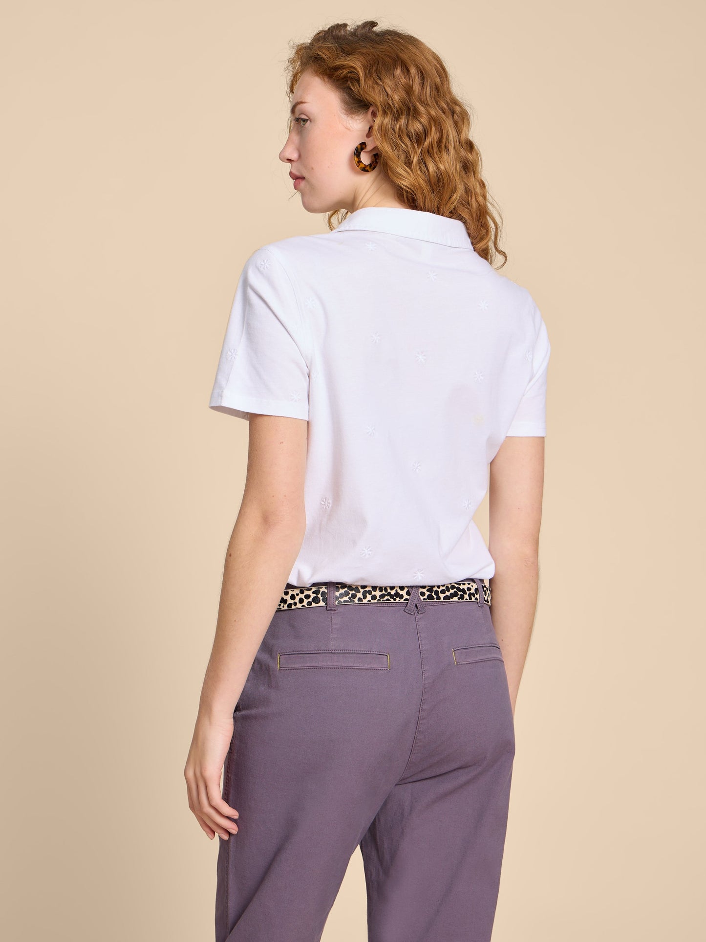 White Stuff Penny Pocket Embroidered Shirt