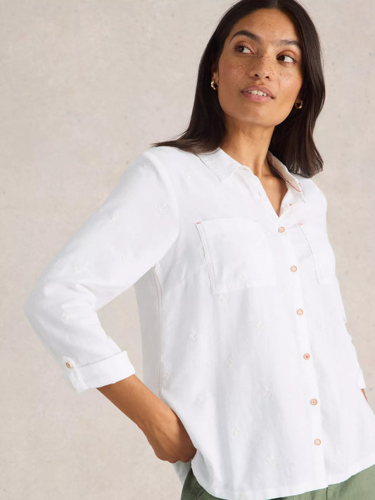 White Stuff Libby Organic Cotton Shirt