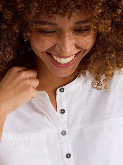 White Stuff Beth 3/4 Sleeve Shirt