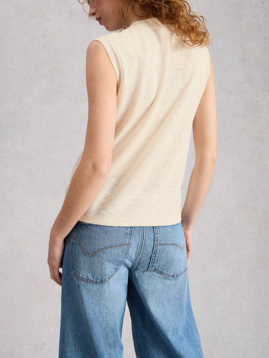 White Stuff Nova Linen Blend Tank