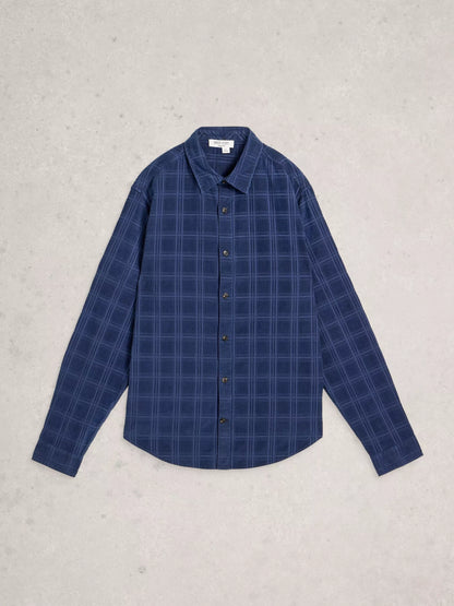 White Stuff Griffin Cord Check Shirt