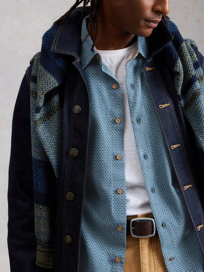 White Stuff Men's Tile Shirt