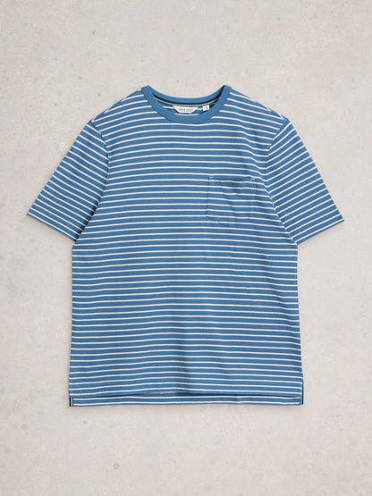 White Stuff Men's Horsham Stripe T-Shirt