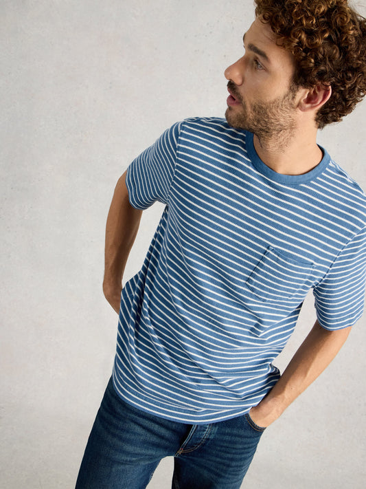 White Stuff Men's Horsham Stripe T-Shirt