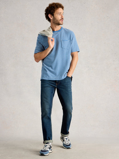 White Stuff Men's Horsham Stripe T-Shirt