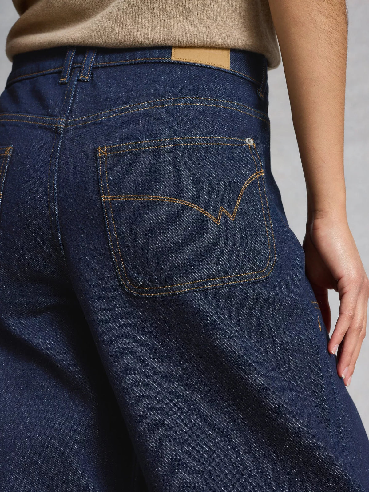 White Stuff Tia Wide Leg Crop Jeans