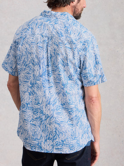 White Stuff Finsbury Leaf Print Shirt