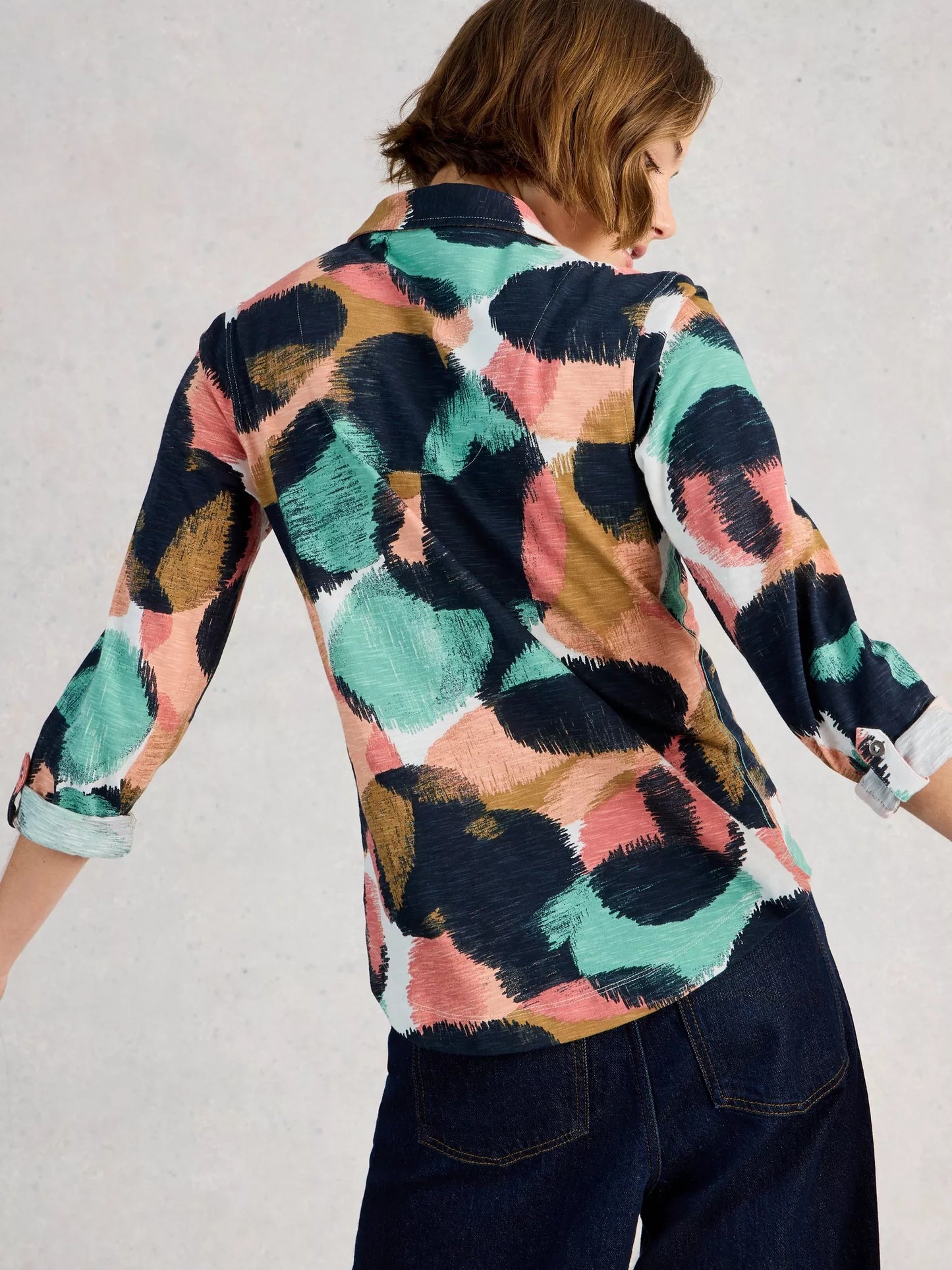 White Stuff Annie Jersey Shirt