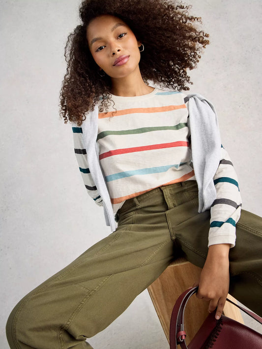 White Stuff Clara Stripe Tee