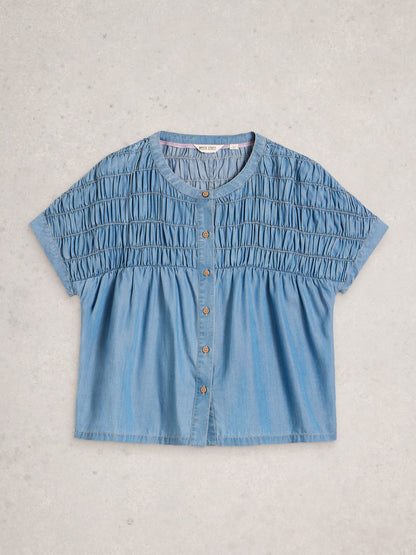 White Stuff Tammie Chambray Shirt