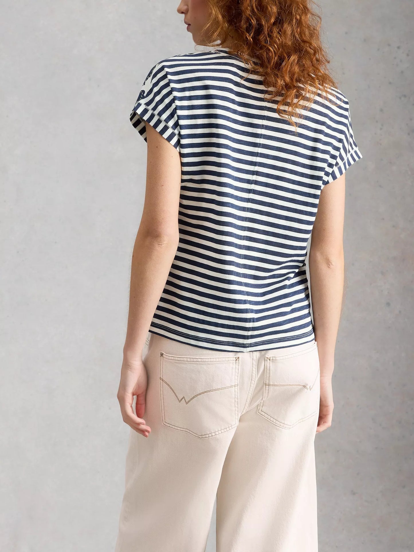 White Stuff Nelly Notch Neck T-shirt