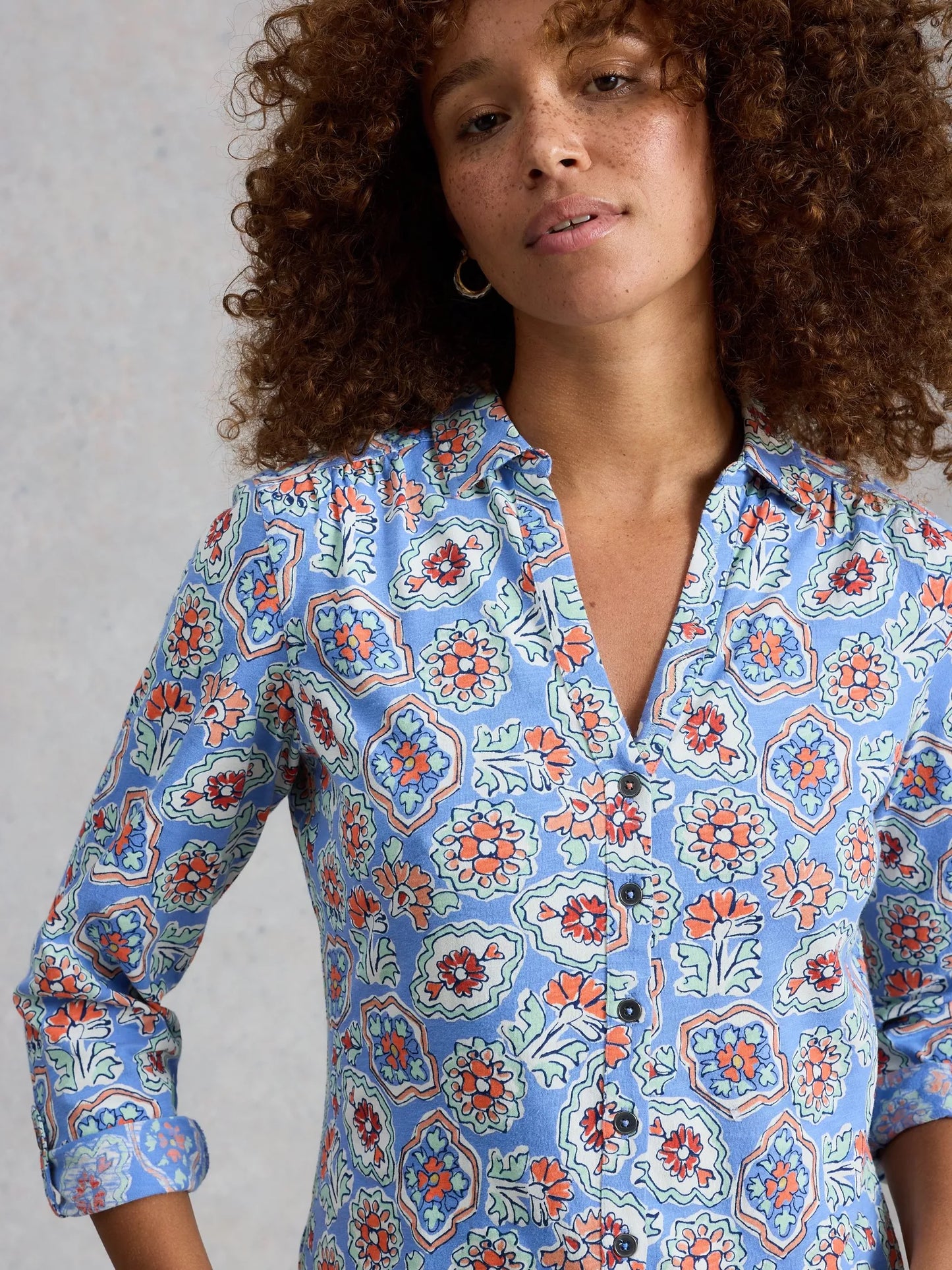 White Stuff Annie Jersey Shirt