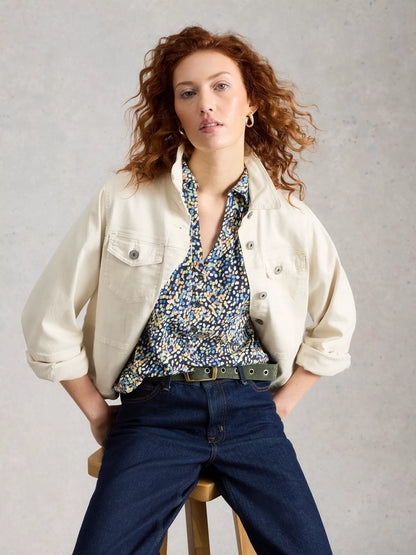 White Stuff Annie Jersey Shirt