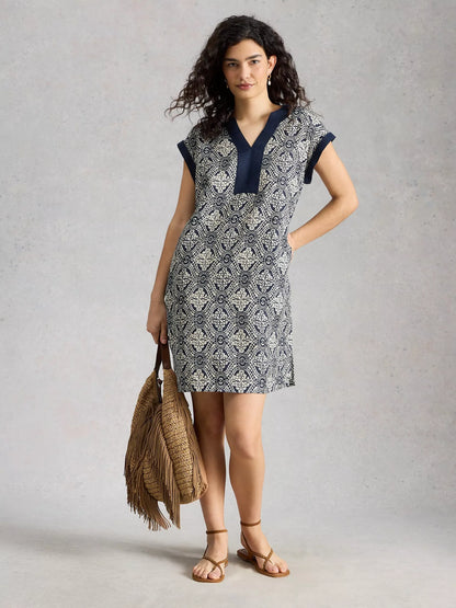 White Stuff Jilly Linen Dress