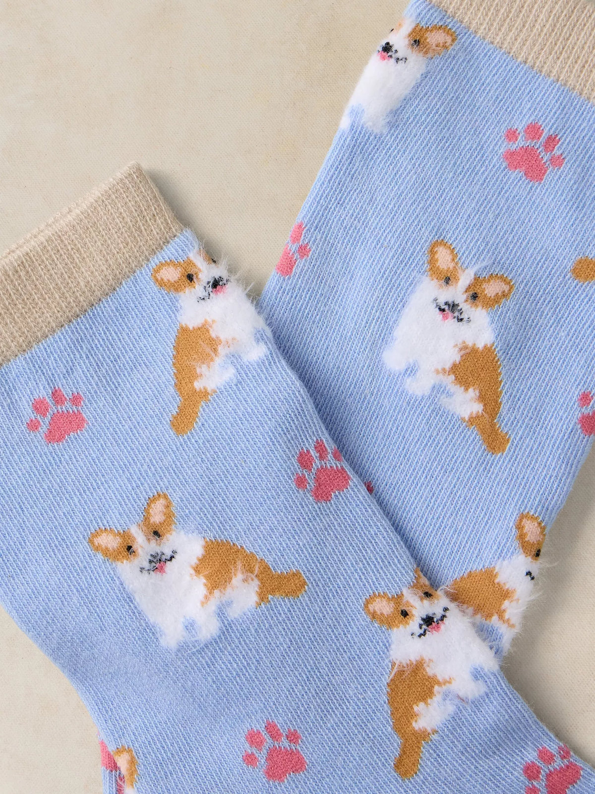 White Stuff Corgi Socks