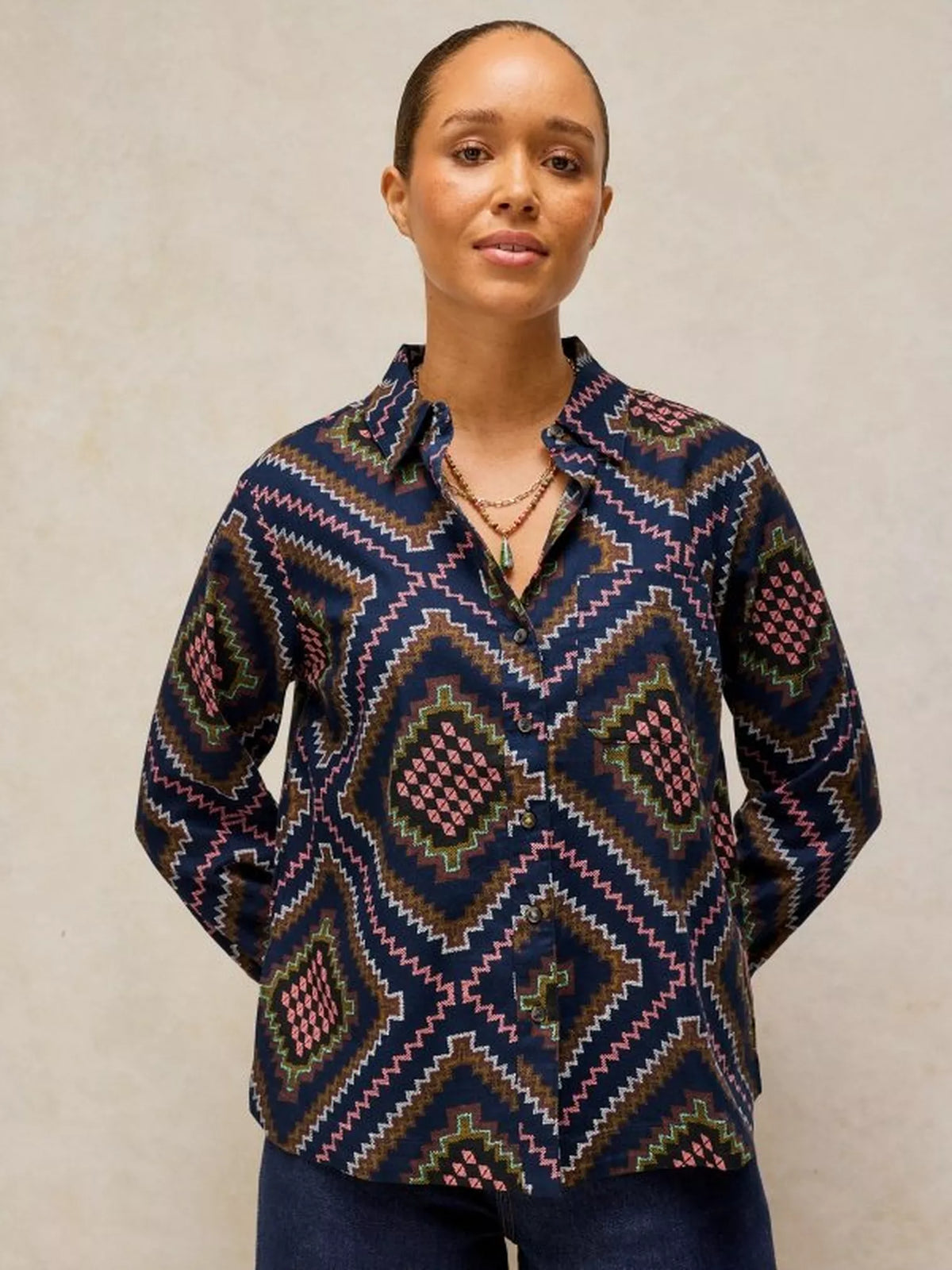 White Stuff Sophie Organic Cotton Shirt