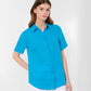 Brax Vel Short Sleeve Linen Blouse