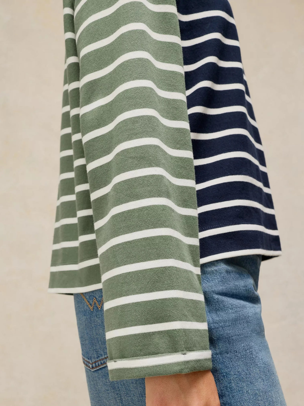 White Stuff Kim Stripe Top