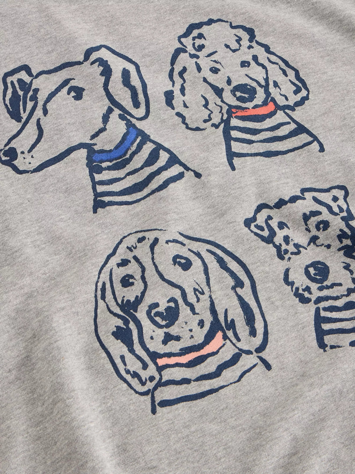 White Stuff Cleo Longline Graphic Crewneck