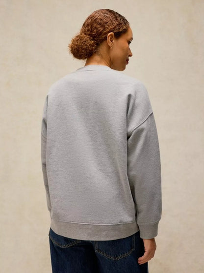 White Stuff Cleo Longline Graphic Crewneck