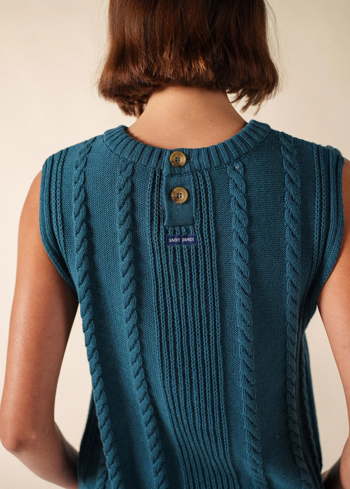 Saint James Val D'Azun Sweater Vest