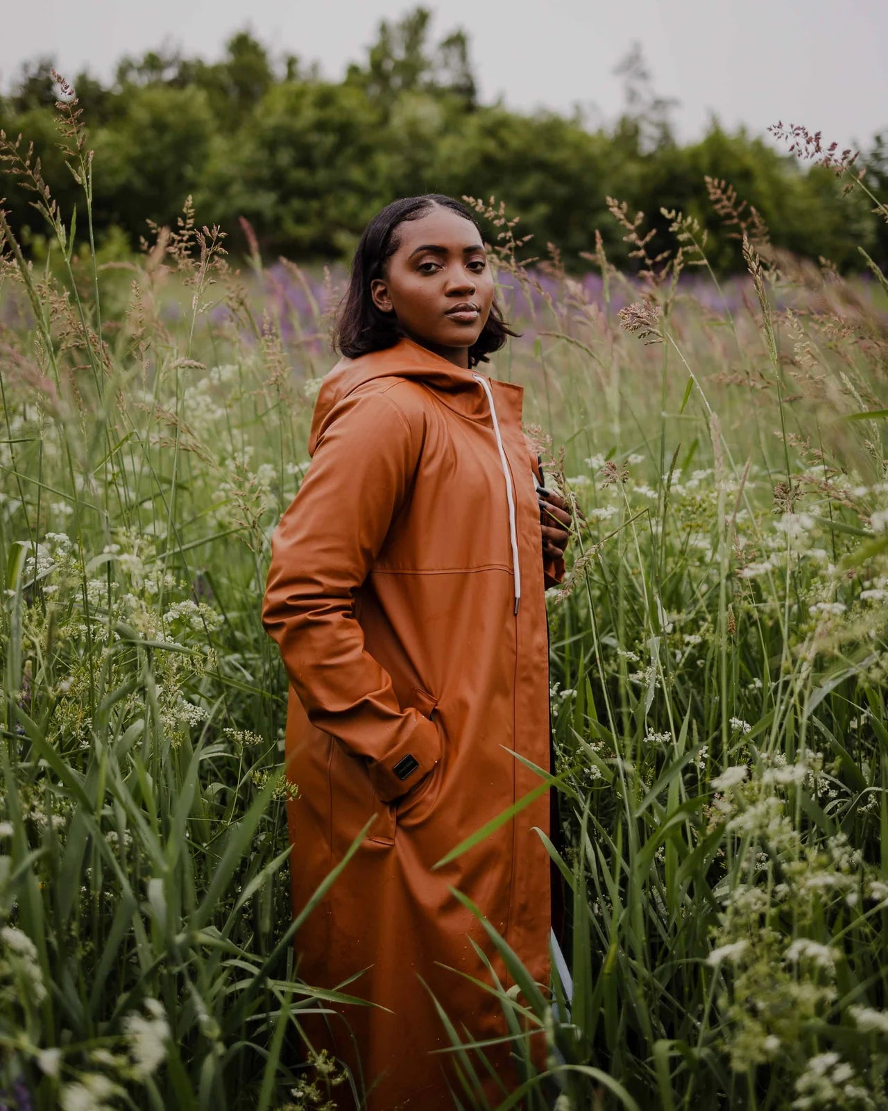 Mernini Petite Raincoat