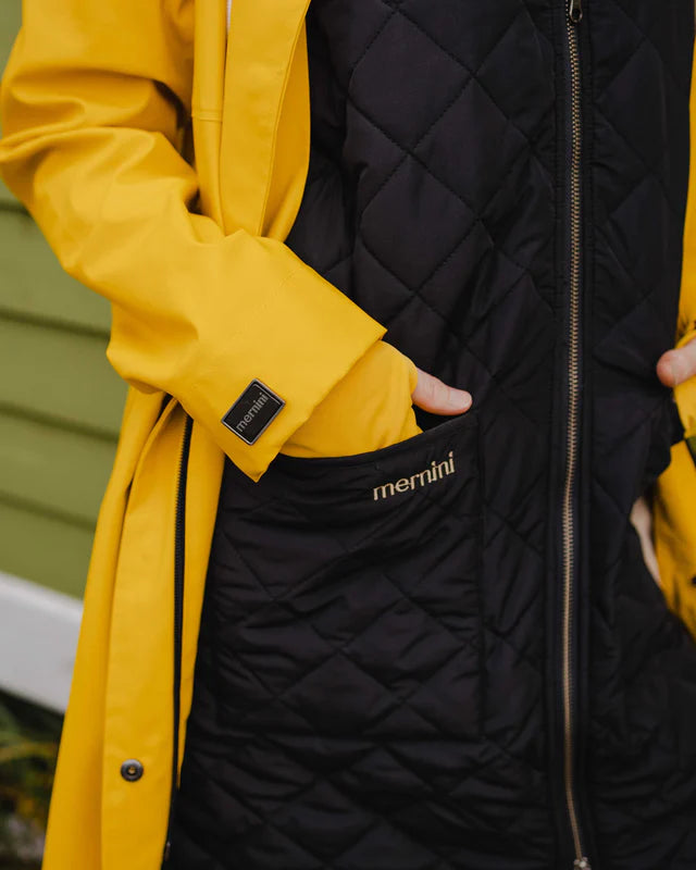 Mernini Quilted Long Liner Vest