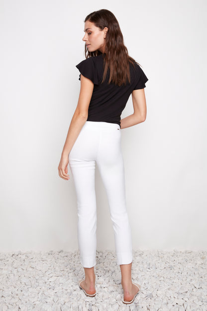 UP! Classic Petal Slit Slim Pant