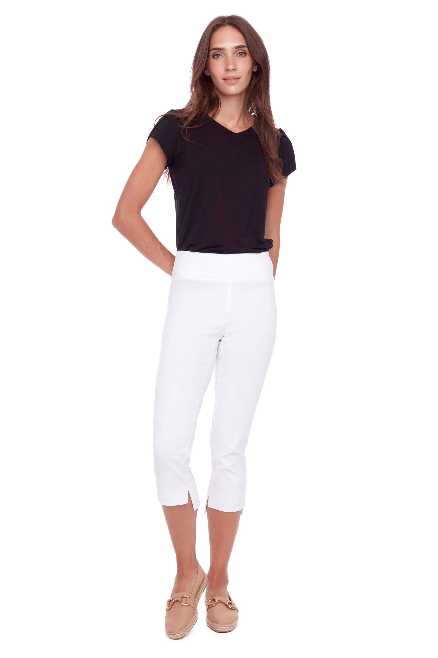 UP! Inverted Cuff Techno Crop Pant