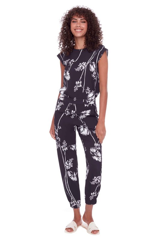 UP! Wildflower Print Jogger Pant