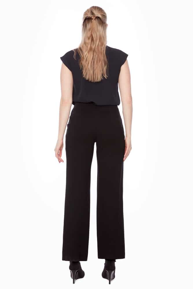 UP! High Rise Ponte Wide Leg Pant